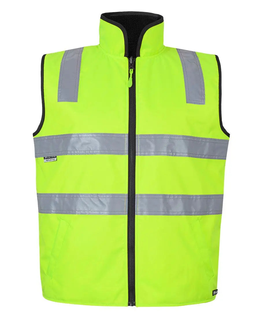 JB'S Hi-Vis Reversible Vest 6D4RV - City Workwear